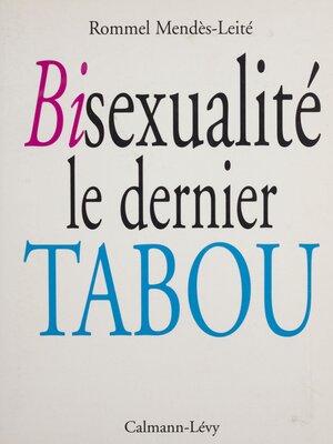 cover image of Bisexualité